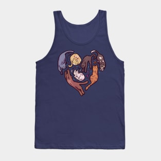 Cat Heart Tank Top